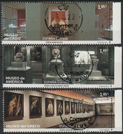 ESPAÑA 2022 - Museos De España - Del Greco - De Cádiz Y De América - Used Stamps