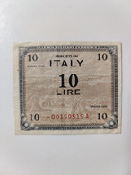 10 Lire 1943 Occupazione Americana Stella - Geallieerde Bezetting Tweede Wereldoorlog