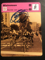 Roger De Vlaeminck - SIGNEE - 1977 Editions Rencontre - Carte / Card - Cyclists - Cyclisme - Ciclismo -wielrennen - Cycling