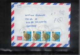 Egypt 2000 Interesting Airmail Registered Letter - Brieven En Documenten