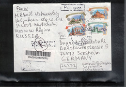 Russia 2009 Interesting Registered Letter - Briefe U. Dokumente