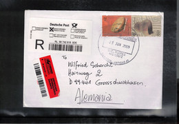 Argentina 2009 Interesting Airmail Registered Letter - Storia Postale