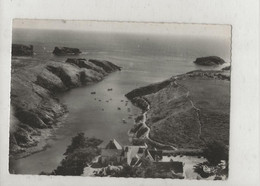 Goulphar, Belle-Ile-en-Mer (56) : Vue Aérienne Générale Au Niveau Du Port En 1954 GF. - Belle Ile En Mer