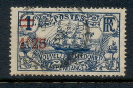 New Caledonia 1924-27 Surcharge 1.25f On 1f FU - Usati