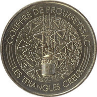 2022 MDP194 - AUDRIX - Gouffre De Proumeyssac 11 (Les Triangles Creux) / MONNAIE DE PARIS 2022 - 2022