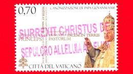 VATICANO - 2014 - Usato - Canonizzazione Di Papa Giovanni XXIII - 0,70 € • Ritratto - Used Stamps