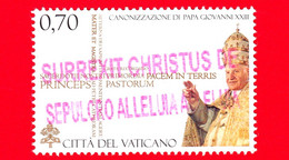 VATICANO - 2014 - Usato - Canonizzazione Di Papa Giovanni XXIII - 0,70 € • Ritratto - Oblitérés