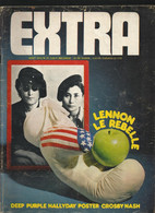 "EXTRA" N°21 - Août 1972 - Lennon Le Rebelle - Manque Les Posters - Musique