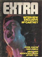 "EXTRA" N°22 - Septembre 1972 - Interview Exclusive Mc Cartney. Manque Les Posters - Musique