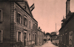 Villequiers - Grande Rue, La Mairie - Baugy