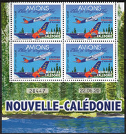 Nouvelle Calédonie 2020  -  Avions D'hier Et D'aujourd'hui A330 Neo  -Bloc De 4  Coin Daté 22.06.20 - Neuf ** - Ongebruikt