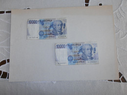 ITALIA 2 BANCONOTE DA LIRE 10.000 Circolate - 10.000 Lire