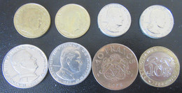 Monaco - Lot De 8 Monnaies 10 Centimes à 10 Francs Entre 1975 Et 2000 - Other