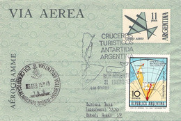 ARGENTINA - AEROGRAMME 11 P Uprated 1975 / ZO170 - Poste Aérienne