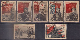 Russia 1938, Michel Nr 588-94, Used - Oblitérés
