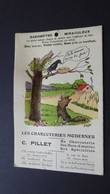 BAROMETRE MIRACULEUX - Illustrateur JAJA - Pub Les Charcuteries Modernes C. PILLET (1) - Other & Unclassified