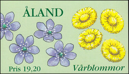 Aland Markenheftchen 5 Frühlingsblumen, Postfrisch ** - Aland