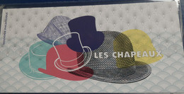 FRANCE 2019 Blocs Souvenir LES CHAPEAUX N° YT BS 147-147A SOUS BLISTER Cote 18e - Souvenir Blocks & Sheetlets