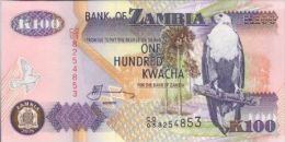 ZAMBIE - 100 Kwacha 2008 UNC - Zambie