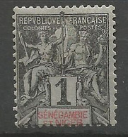 SENEGAMBIE ET NIGER N° 1 NEUF*  CHARNIERE / MH - Unused Stamps