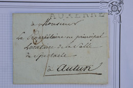 AT5 FRANCE   BELLE LETTRE AN 14   AUXERRE    POUR AUTUN   +  ++ + A VOIR   + AFFRANCH. PLAISANT - Sin Clasificación