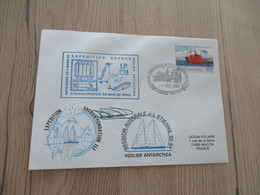 Territoire Antarctique Australien 1993 Lettre Voilier Antatica J.L.Etienne - Storia Postale