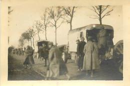 ENTRE CHALONS ET THIBIE HALTE HORAIRE 12/1916 PHOTO ORIGINALE - War, Military