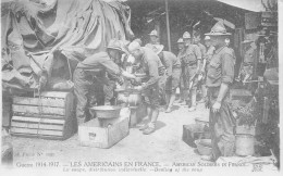 WW1 - Guerre 1914-1917 - Les Américains En France - Distribution Individuelle De La Soupe - Éd. ND - Guerra 1914-18