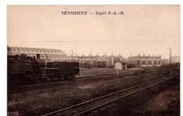 Venissieux - Depot PLM -  Train De Marchandises - Beau Plan -  CPA°rn - Vénissieux