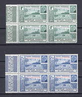 Wallis And Futuna 1941- Marechal Petain - Oceania, New Caledonia, Wallis And Futuna - Block Of Four - MNH** - Superb*** - Covers & Documents