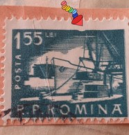 Errors Romania 1960 Mi 1883  Printed With Broken Frame Used - Plaatfouten En Curiosa