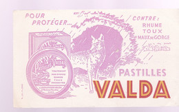 BUVARDS   -  PASTILLES VALDA - Produits Pharmaceutiques