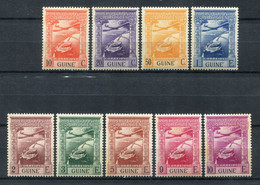 Guinea 1938. Yvert A 1-9 (ref 2) ** MNH See Two Images. - Portuguese Guinea