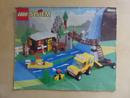 Notice De Montage Lego System Numéro 6552 D'occasion - Campement Aventurier - Piantine