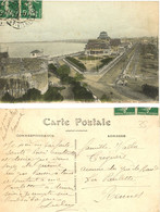 SAINT MALO LE CASINO LE SILLON LES QUAIS VUE DU CHATEAU LOT 2 CARTES - Saint Malo