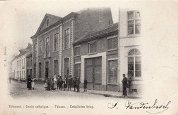 TIENEN TIRLEMONT Cercle Catholique Katholieken Kring Uitg C.L Brux Verzonden 1902 - Tienen