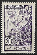 SAINT-PIERRE-ET-MIQUELON N°160 N* - Unused Stamps