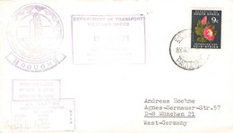 SOUTH AFRICA - LETTER 1974 WEATHER OFFICE ON GOUGH ISLAND / ZO204 - Lettres & Documents