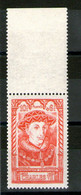 Variété Du N° 770a**_Papier Mince Et Transparent_ 25.00_bord De Feuille_2 Scans - Unused Stamps