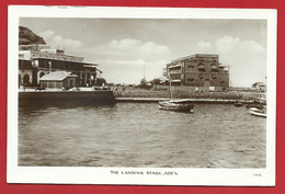 CARTOLINA NV YEMEN - ADEN - The Landing Stage - 9 X 14 - Yémen