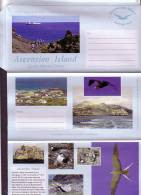 ASCENSION ISLAND,AEROGRAMME,BIRDS, TERNS, SHIPS, MINT,NICE - Unclassified