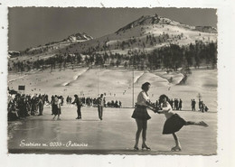 Cp , Sports , Patinage , ITALIE ,PIEMONTE, SESTRIERE ,patinoire ,vierge - Pattinaggio Artistico