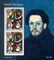 Burundi 2022, Art, Picasso IV, BF - Unused Stamps