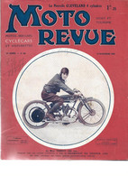 Journal "moto Revue "  1925 TBE - Auto/Moto