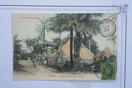 T11 GUINEE FRANC.  CARTE 1906 CONAKRY  POUR PARIS  FRANCE ++++   AFFRANCH. PLAISANT - Lettres & Documents