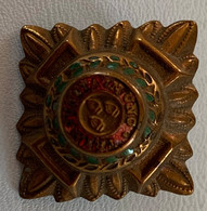 Tria Juncta In Uno. WWI. Badge Armée Brtitannique. British Army PIP. - Equipement