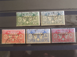 Serie No 6/10 Oblitérés - Timbres-taxe