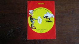 LUCKY LUKE  AUTOCOLLANT LUCKY LUKE Publicitaire DARGAUD SUISSE EHAPA - Lucky Luke