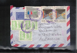 Paraguay 1993 Interesting Airmail Letter - Paraguay