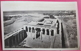 Visuel Très Peu Courant - Egypte - Edfou - The Temple Of Horus - R/verso - Edfu